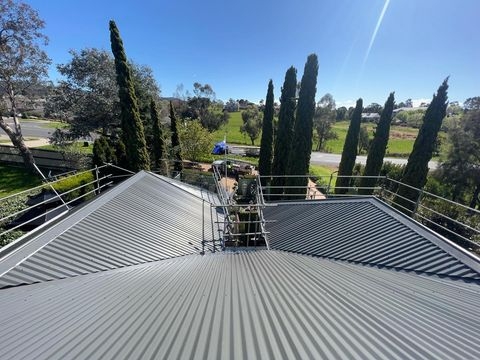 hillside metal roofing