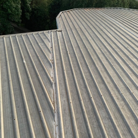 hillside metal roofing