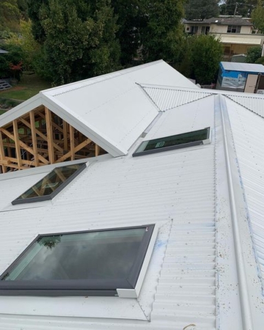 hillside metal roofing