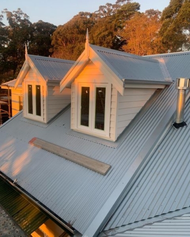 hillside metal roofing