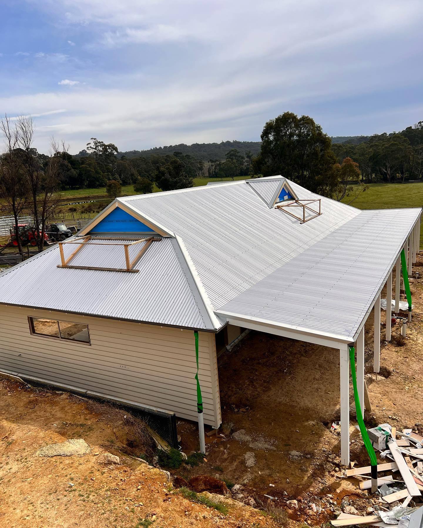 hillside metal roofing